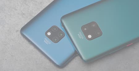 Due Huawei uno sopra l'altro